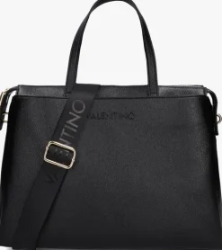 zwarte valentino bags schoudertas manhattan shopping