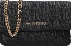 zwarte valentino bags schoudertas dram flap bag