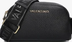zwarte valentino bags schoudertas blossom re camera bag