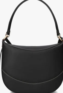 zwarte vanessa bruno schoudertas daily bag mm