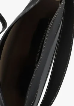 zwarte vanessa bruno schoudertas daily bag mm