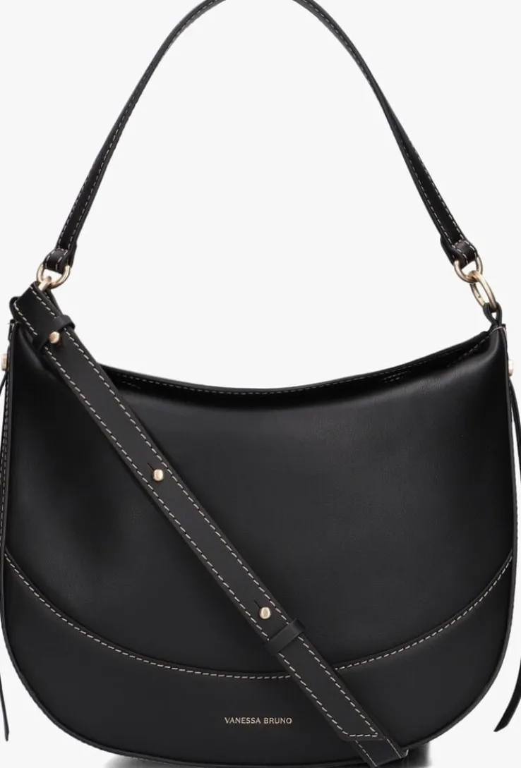 zwarte vanessa bruno schoudertas daily bag