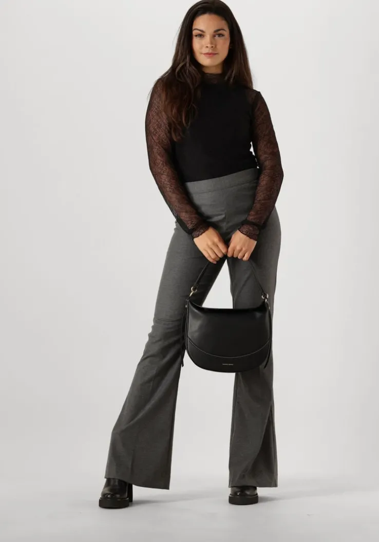 zwarte vanessa bruno schoudertas daily bag