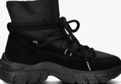 zwarte via vai enkellaarsjes sue knit