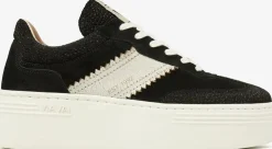 zwarte via vai lage sneakers isa romi
