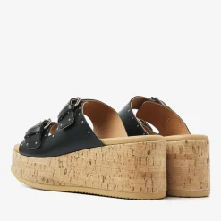 zwarte via vai slippers sissel mira