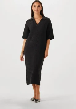Y.A.S. e midi jurk yascibyl 2/4 long knit dress>DAMES Jurken
