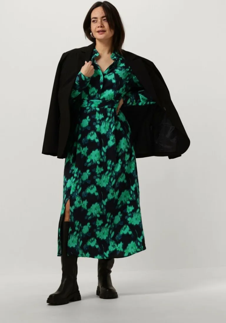 Y.A.S. e midi jurk yasflair ls long shirt dress s.>DAMES Jurken