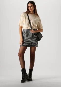 zwarte y.a.s. minirok yaspeppy hw short skirt