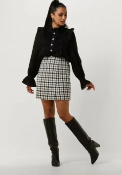 zwarte y.a.s. minirok yassif hw short skirt