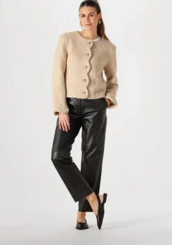 Y.A.S. e pantalon yasline hmw leather pant>DAMES Broeken