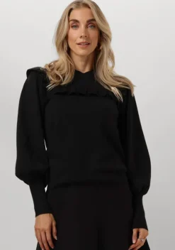 zwarte y.a.s. trui yasjum ls knit pullover